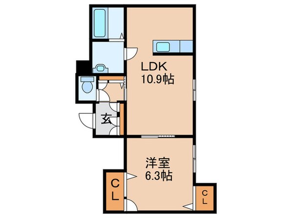 ヴェレ西神原の物件間取画像